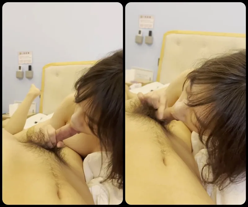 Nhân tình ngoan bú láp củ khoải bự của anh