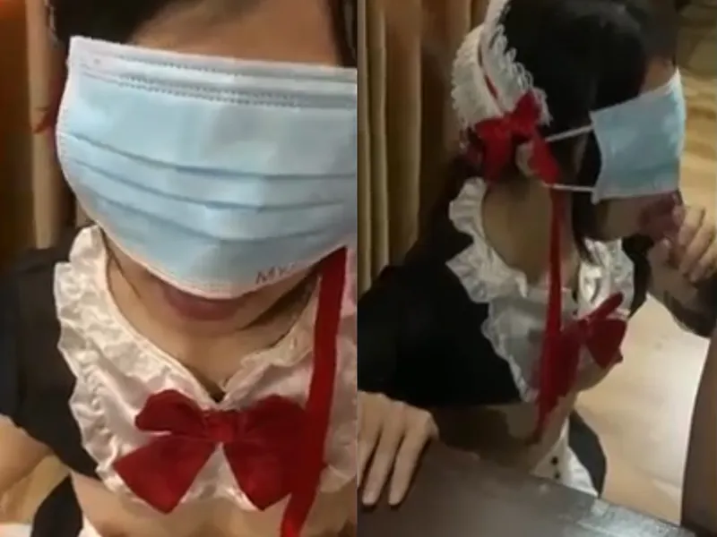 Gấu việt dâm cosplay nô lệ liếm mút con cò điêu luyện